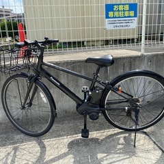 Panasonic ベロスター 8Ah 中古 自転車 電動自転車 買取 引取 ミッドナイトブラック 7段変速の画像