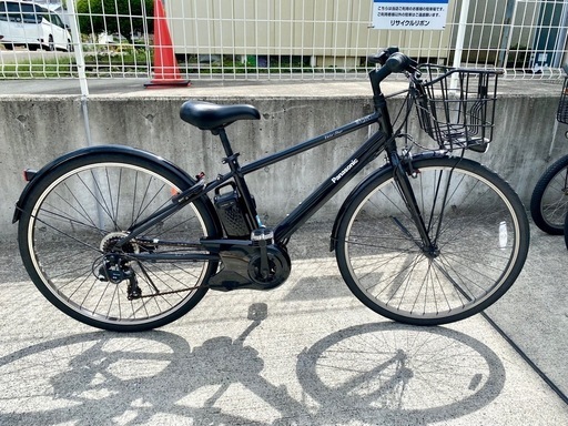 Panasonic ベロスター 8Ah 中古 自転車 電動自転車 買取 引取 ミッドナイトブラック 7段変速