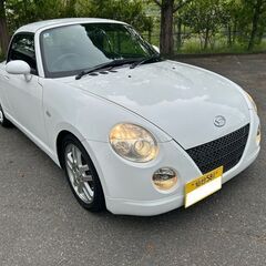 仙台☆白のコペン☆軽の電動オープンカー☆車検たっぷり！整備完了！の画像