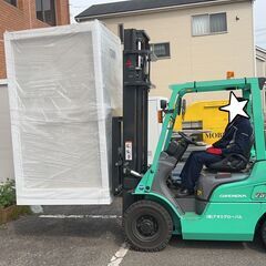 新品トイレユニット ウォシュレット付きタイプ 水洗方式 浄化槽 フォークでラクラク移動可能 換気扇・照明標準装備 仮設トイレより高品質の画像