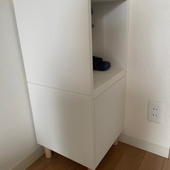 IKEA（イケア）EKET キャビネット ホワイト 2個セット  