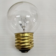 直接引き取り5%OFF　インボイス登録店 リケン 白熱クリア電球 ボール電球 110V10W 口金E26 蛍光灯 12個セット 照明 看板 703187の画像