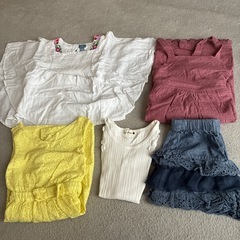 子ども夏服10点セット　110cmの画像