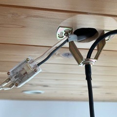 ペンダント照明器具3灯の画像