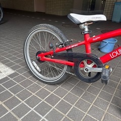 子供用自転車　20インチ　ルイガノ　　LGS-J20 ギアなし、ライトなし、鍵なし、マウンテンバイク　レッドの画像