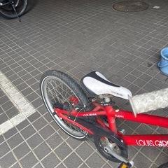 子供用自転車　20インチ　ルイガノ　　LGS-J20 ギアなし、ライトなし、鍵なし、マウンテンバイク　レッドの画像