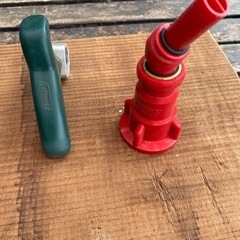 Colemanのポンピングハンドルキュー油口の画像