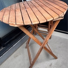 天然木アカシア
材のガーデンテーブル＆チェア2脚セット