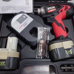 京セラ　リョービ　１２Ｖ充電式インパクトドライバー　BID-12...