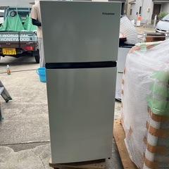 【美品/2023】Hisense  冷蔵庫　120L 白　ホワイ...