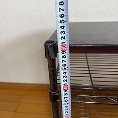 商談中　天板付きスチールラックの画像
