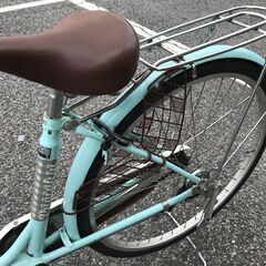 ★リユースのサカイ春日部店★KJ10424  軽快車 26インチ ブルー クリーニング済みの画像
