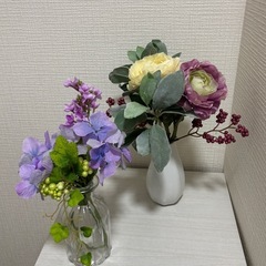 造花と花瓶のセット　現地にて6/28、29日時限定　　