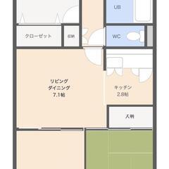 🉐敷礼無料！広々3LDK、ペットと快適に暮らせるお部屋！