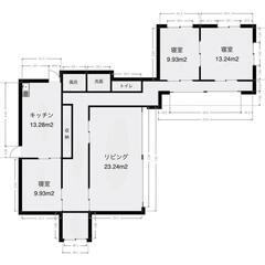 中禅寺湖のすぐそば、広々4DKの家具付き平屋一戸建て - 日光市