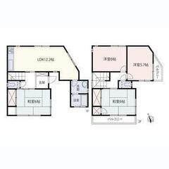 ✨️礼金無料！家庭に優しい広々4LDK、一戸建て！LDKは12畳！ - 飯能市