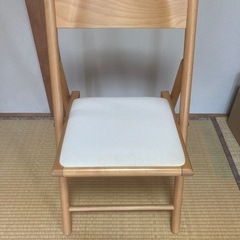 無印良品の折りたたみ椅子