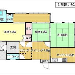🉐敷礼無料！初期費用約３万円！家賃最大6000円引き！3LDKの戸建て！ - 鴨川市