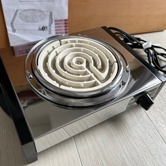 電気コンロ シュアー SK-65（家庭用）ステンレスボディの画像