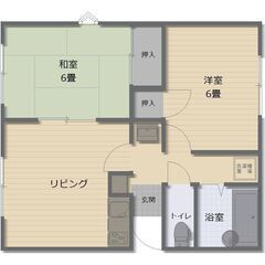 ★敷金・礼金ゼロ★カップルやファミリーにおすすめ!!2LD…