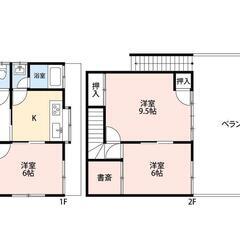 💸敷礼無料！18畳のルーフバルコニー付き！ペット飼育可能の戸建て - 横須賀市