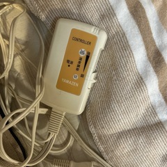 YAMAZEN 電気毛布 ストライプデザインの画像