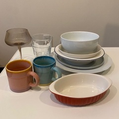 食器&グラス１１点セット