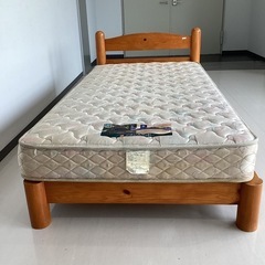 シングルベッド【町田市再生家具】　250766
