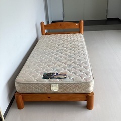 シングルベッド【町田市再生家具】　250766の画像
