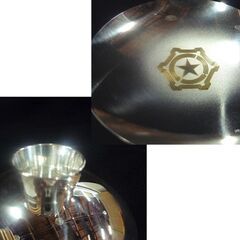 銀杯 純銀 札幌市記念品 約68.3g 直径 約9cm 箱付き コレクション 中古 札幌市東区 新道東店の画像