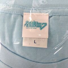 未使用品 日本ハムファイターズ×雪ミク Tシャツ Lサイズ 日ハム Fighters×SNOW MIKU 初音ミク 半袖 札幌市 中央区 南12条の画像