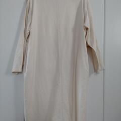□■無印良品■□コート□■M〜L（キナリクリーム） コットン長袖の画像