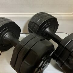 【中古雑貨】生活雑貨　ダンベル１０ｋｇ×２