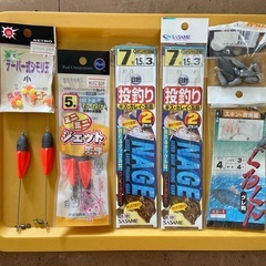 釣具屋セット　釣り針　ナス鉛　ジェット天秤