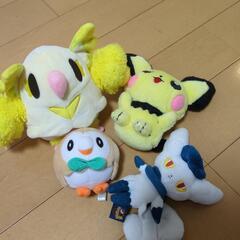 《譲り先決まりました》ポケモンぬいぐるみの画像