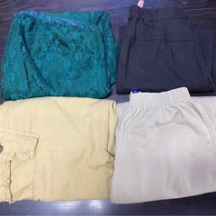 婦人服パンツ4枚セット