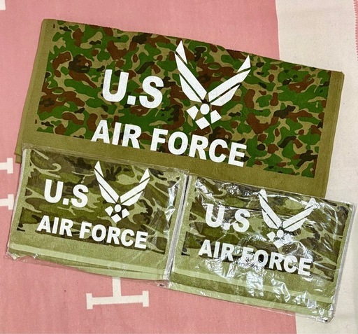 USA AIR FORCE 横田基地 横田BACEバスタオル・ フェイスタオル