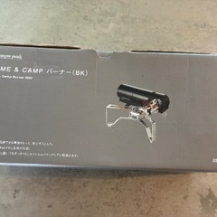【新品】SNOW PEAK HOME&CAMP バーナー黒