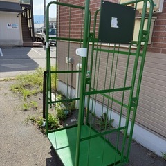 ◎カゴ台車①緑 かなりの美品  早い者勝ち！の画像