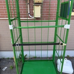 ◎カゴ台車①緑 かなりの美品  早い者勝ち！