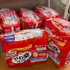 大人用紙おむつ　5回吸収　サルバ　やわ楽パンツM〜L 18枚入り...