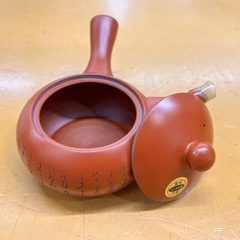 常滑焼 とこなめ焼 朱泥 茶器セット 急須 湯冷し 湯呑 茶器 茶道具 煎茶道具 【11063694】の画像