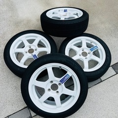 RAYS TE37 GRAVEL2 15インチ ダッシュホワイト...