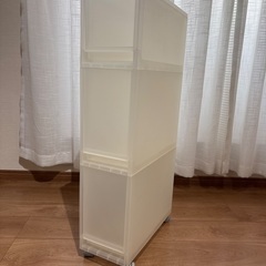 0円　無印良品　キャスター付き　収納ボックス