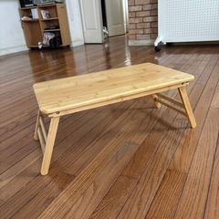 折りたたみバンブーテーブル