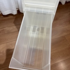 0円　無印良品　キャスター付き　収納ボックスの画像