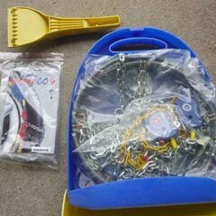 再値下げしました　タイヤチェーン　新品未使用　イタリア製の画像