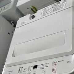 送料・設置込み可　洗濯機　5.5kg ヤマダ電機　2024年【分解クリーニング済み】の画像