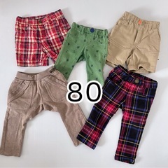 まとめ売り ベビー服 80 子供 キッズ ショートパンツ ハーフ...