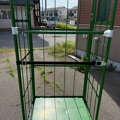 ◎カゴ台車② 緑 かなり綺麗な商品です